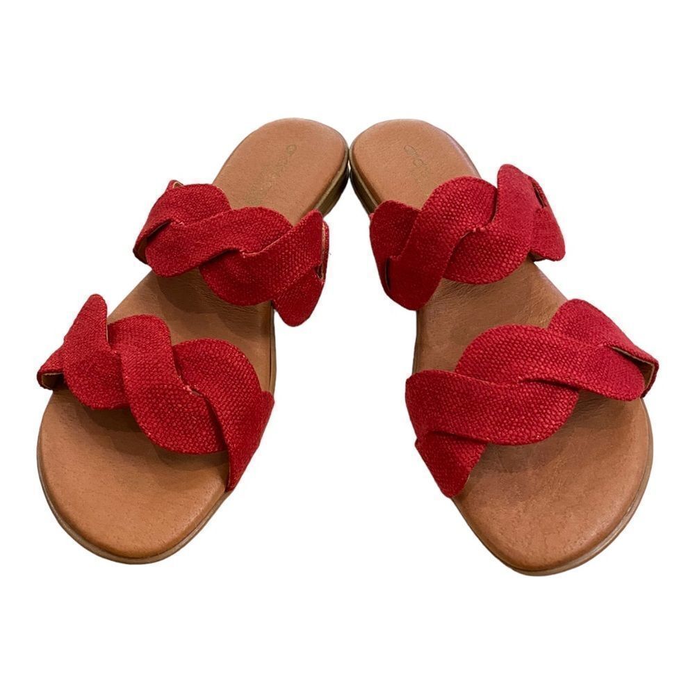 Andre Assous Red Sandals - Picture 3 of 6